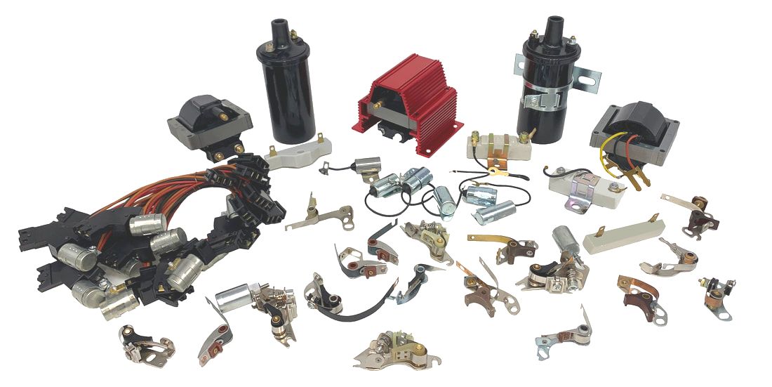 Original Spec Point Sets, Condensers, and Pick-up parts